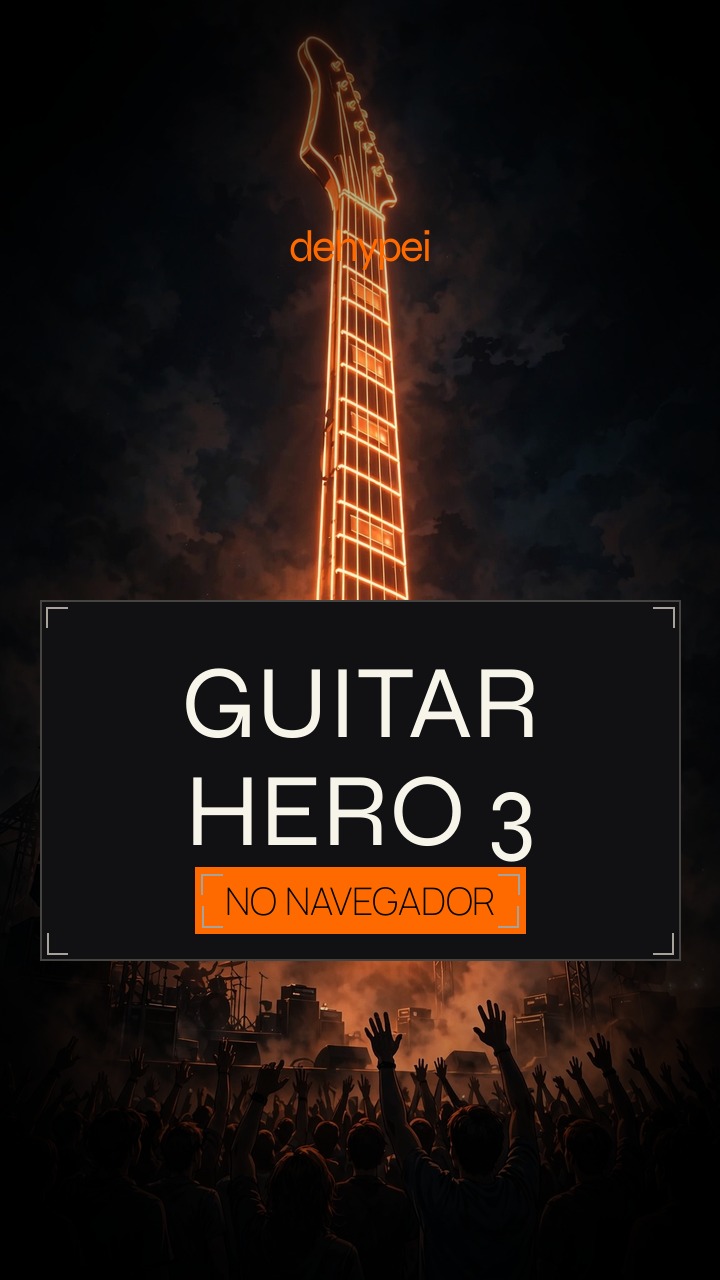 Guitar Hero 3 no navegador: de graça, sem baixar nada